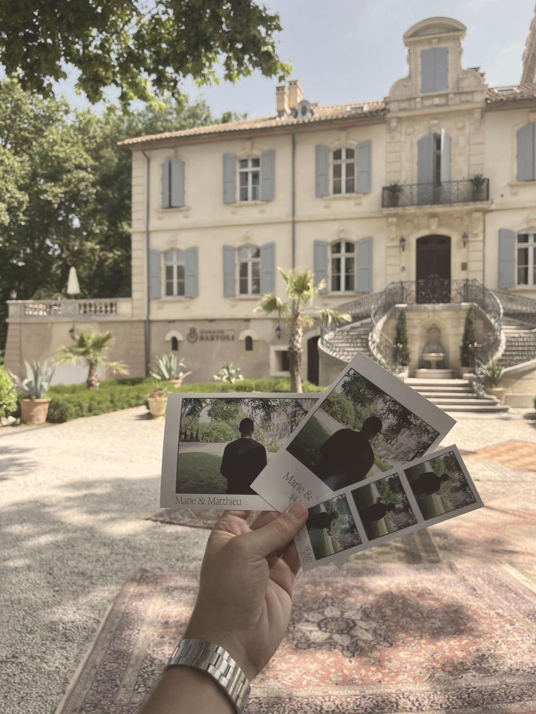 Tirages photo personnalisés d'un mariage