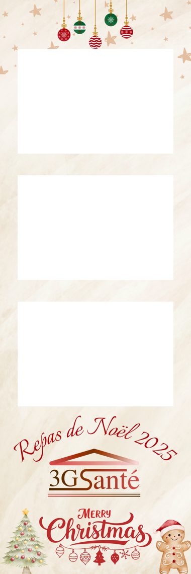 Template Repas de Noël d'entreprise