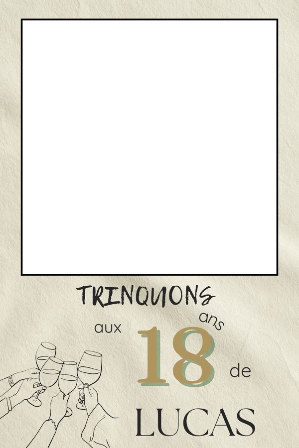 Template Anniversaire 18 ans